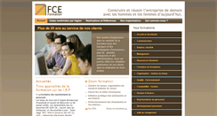 Desktop Screenshot of fce-formation.fr